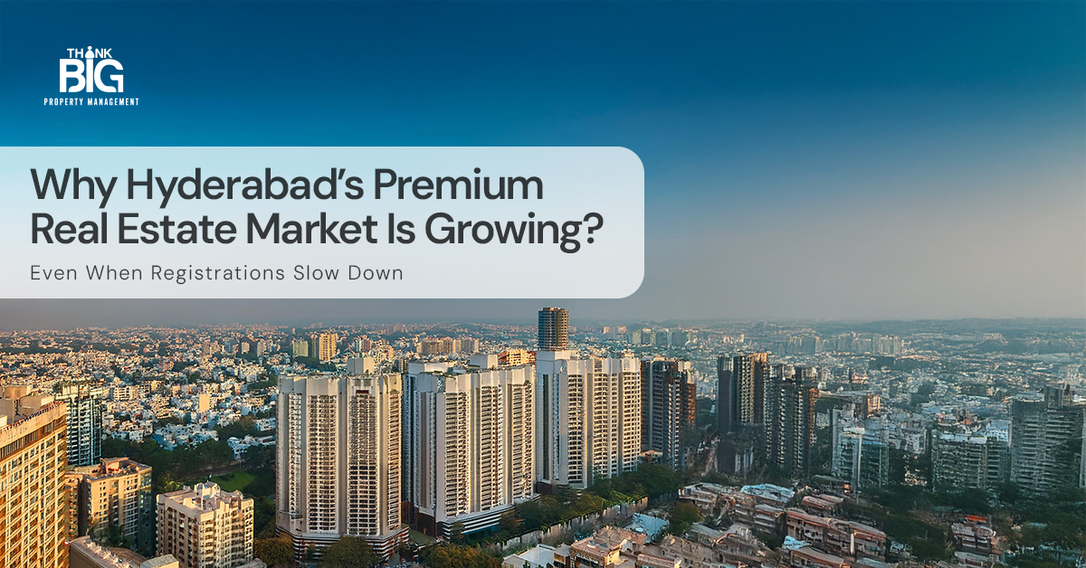 Why Hyderabad's Premium Real Estate Market Is Growing Even When Registrations Slow Down
