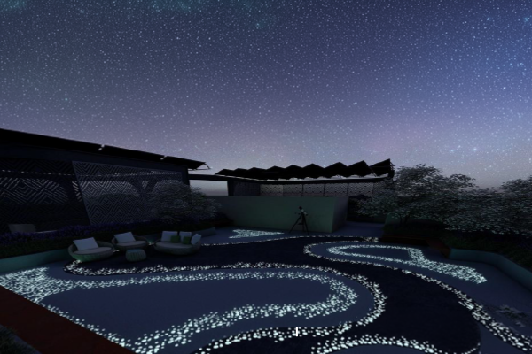 Terrace-Level Infinity Pool with Skyline Views