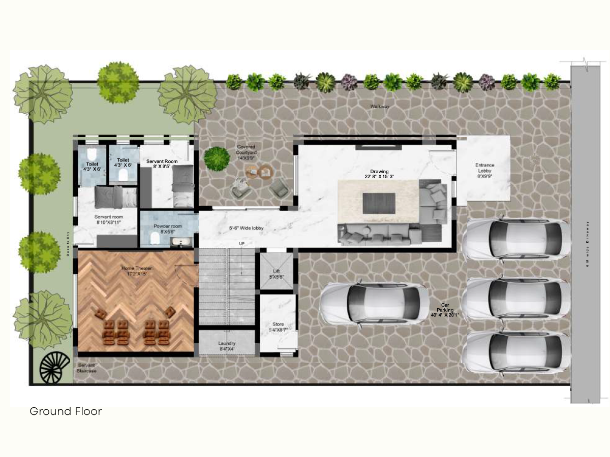 Bridge Epsilon floor plan view 2