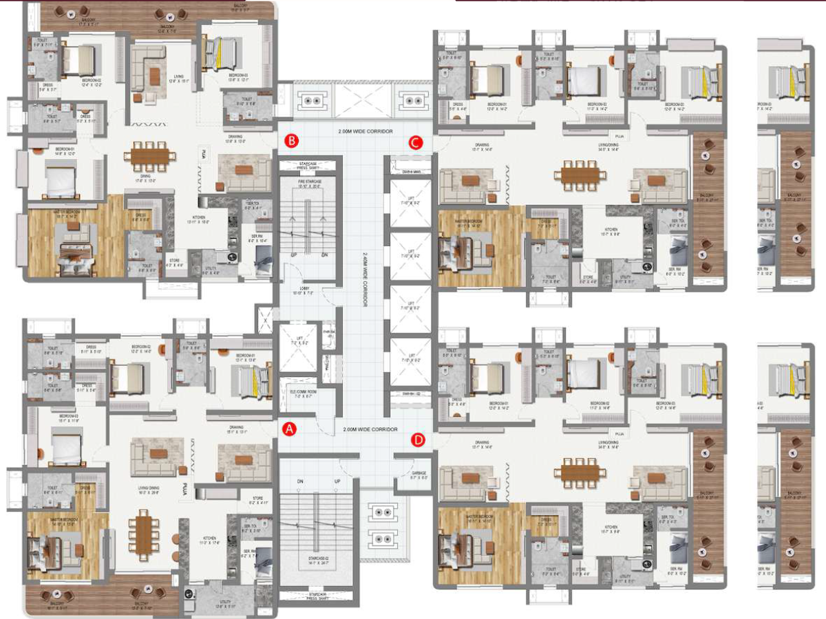 CINQ by Raghava floor plan view 2