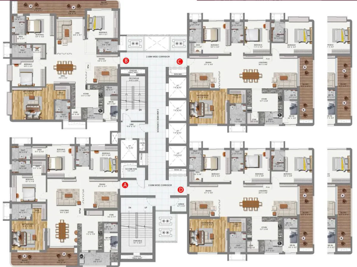CINQ by Raghava floor plan view 2