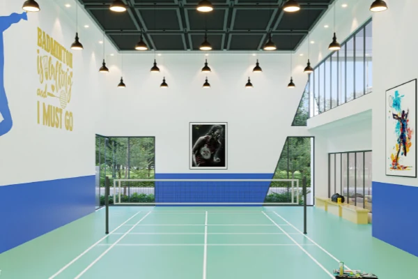 Indoor Badminton Court