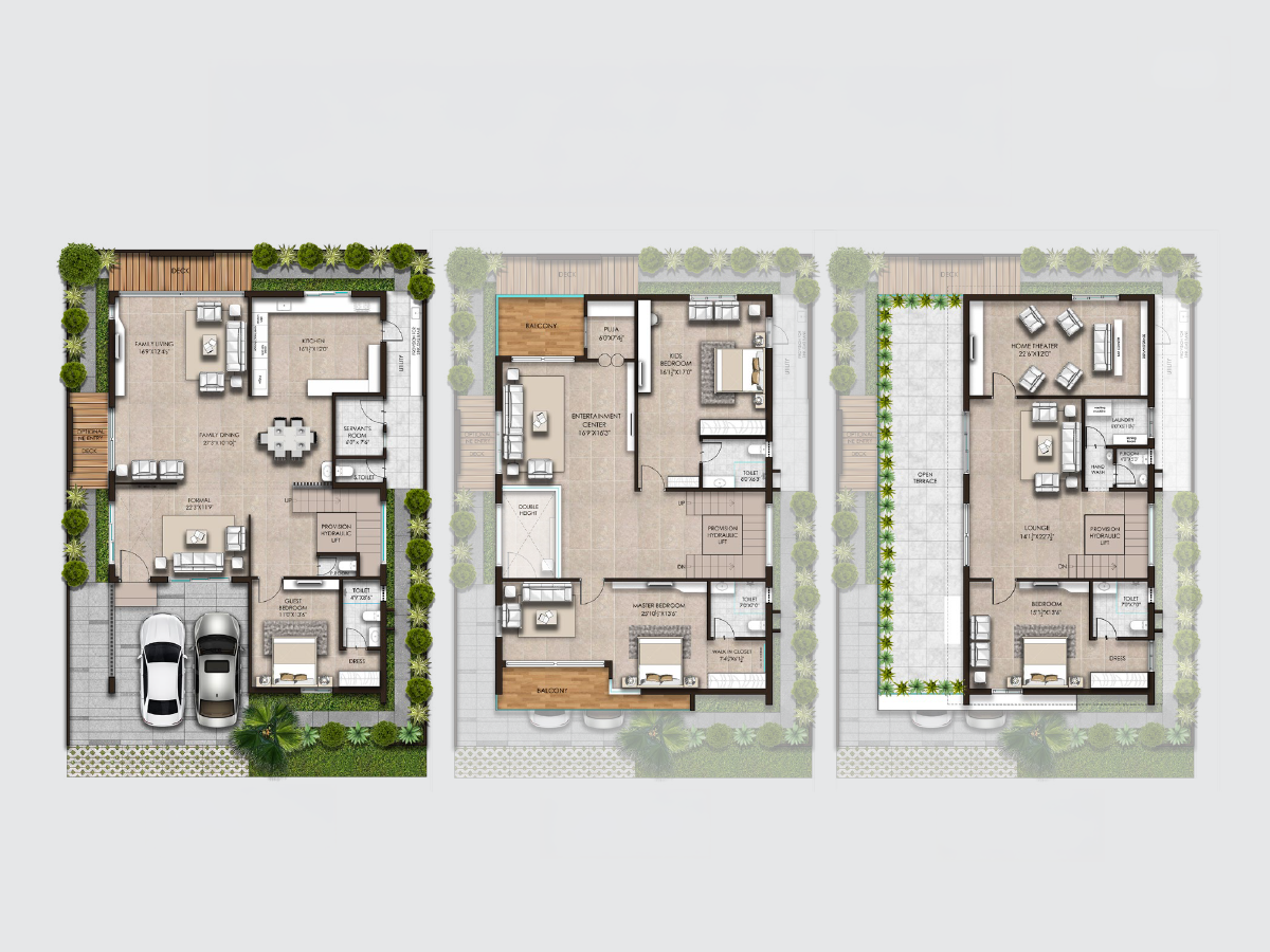 Five Elements Altilia floor plan view 2