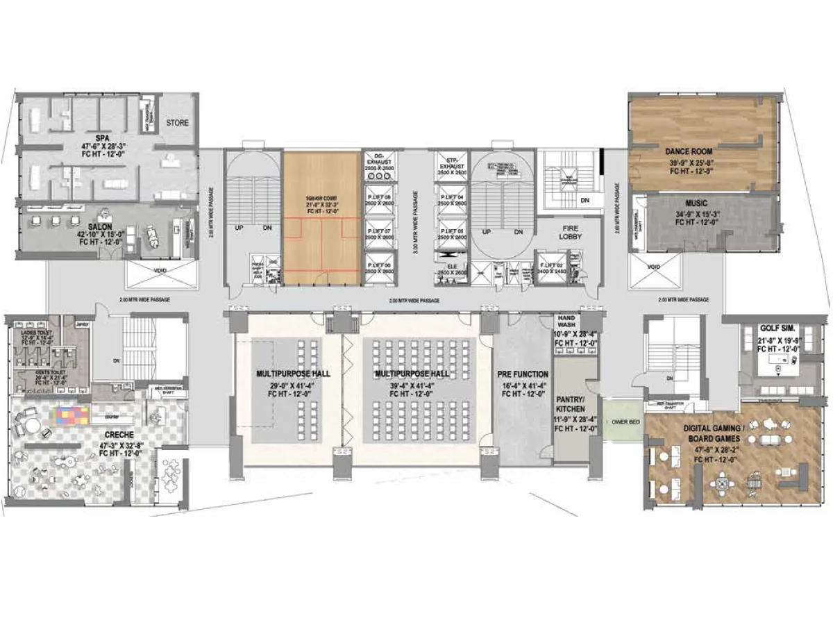 Godrej Madison Avenue floor plan