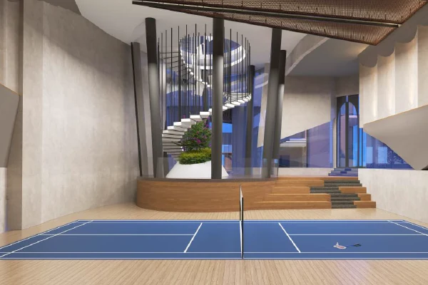 Indoor Badminton Court