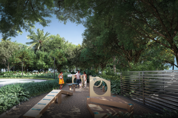 10,000 sq.ft Environment Deck with Landscaped Green Zones