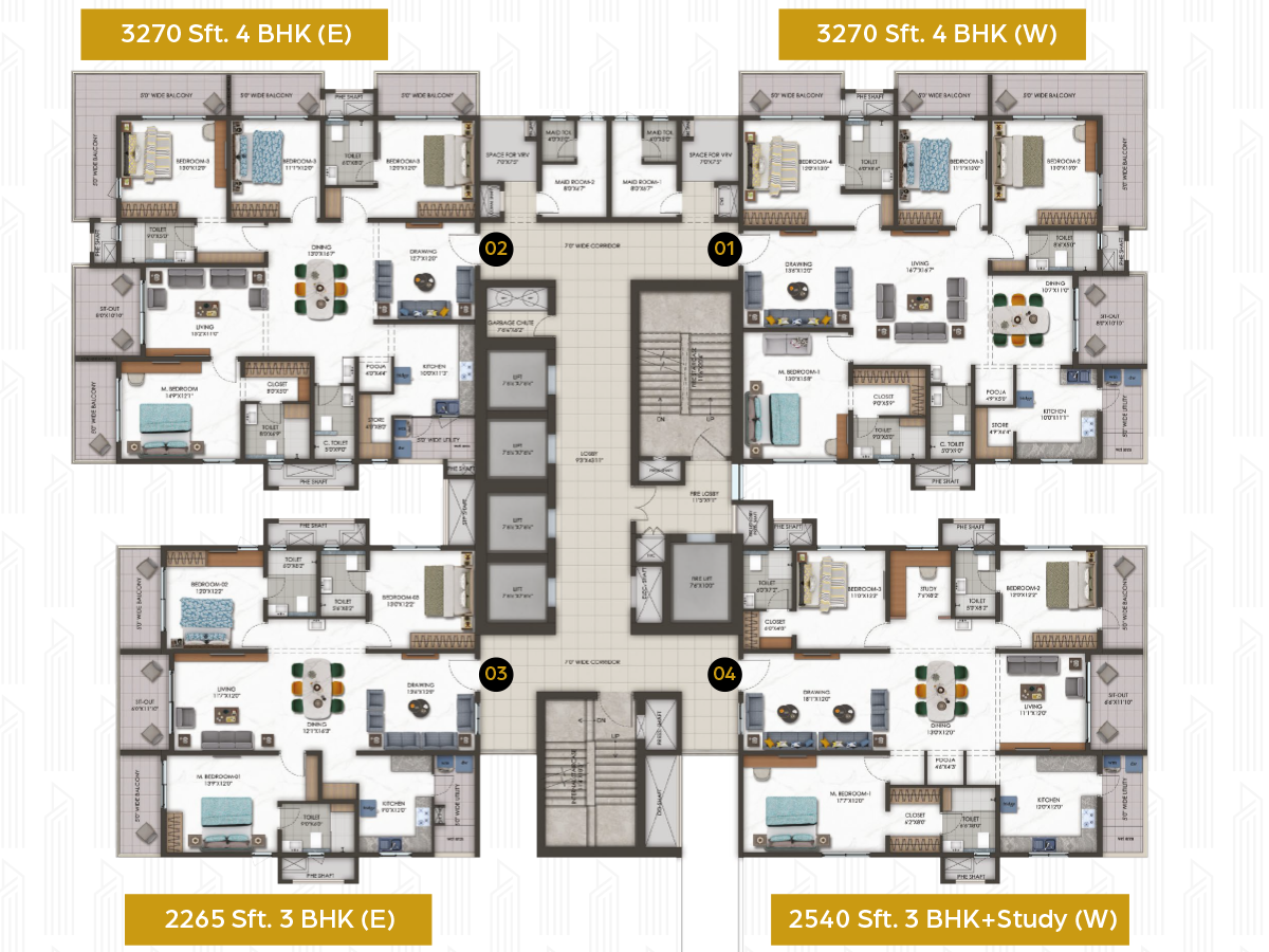 Hallmark Altus floor plan view 2