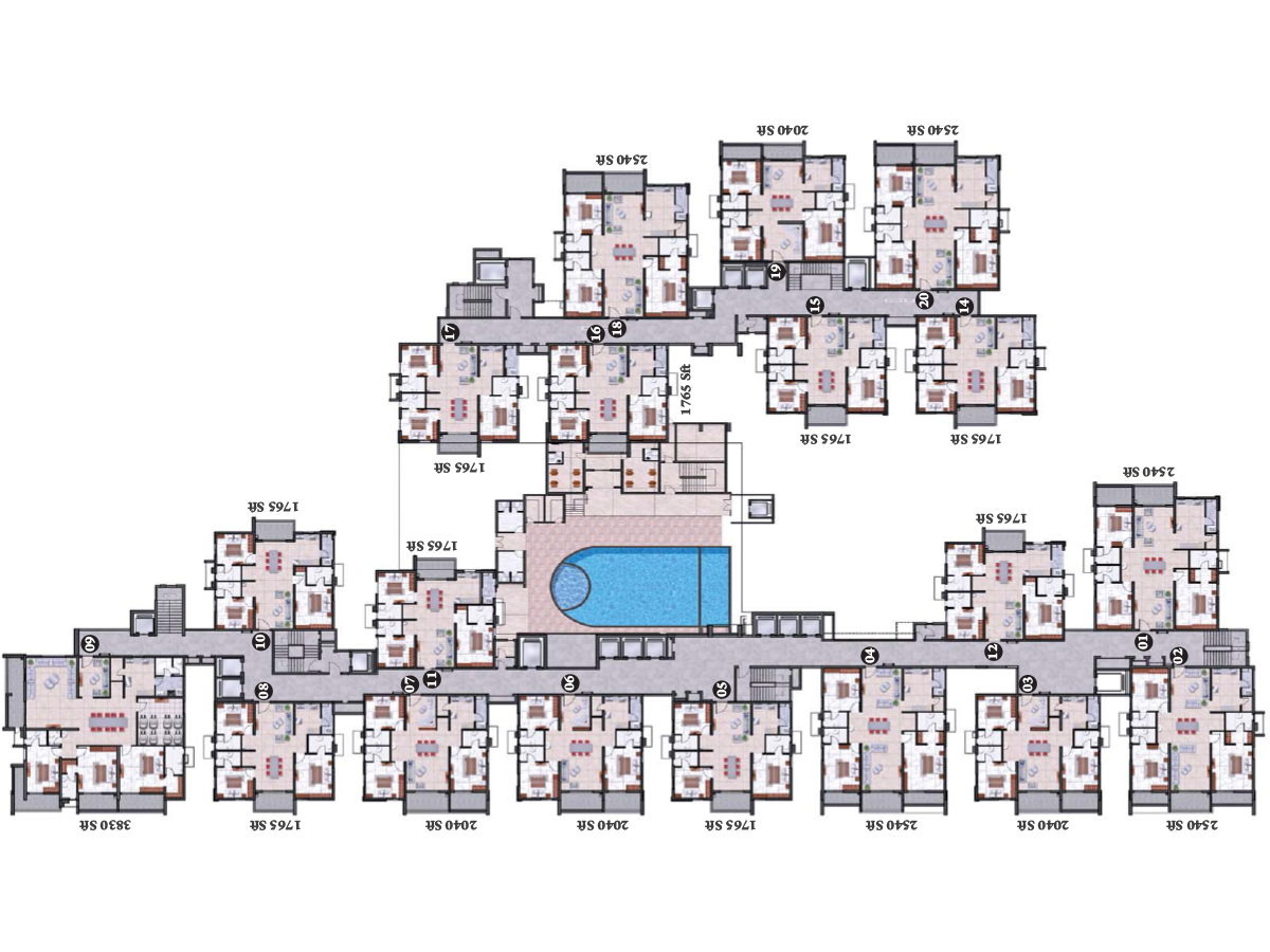 Hallmark Treasor floor plan
