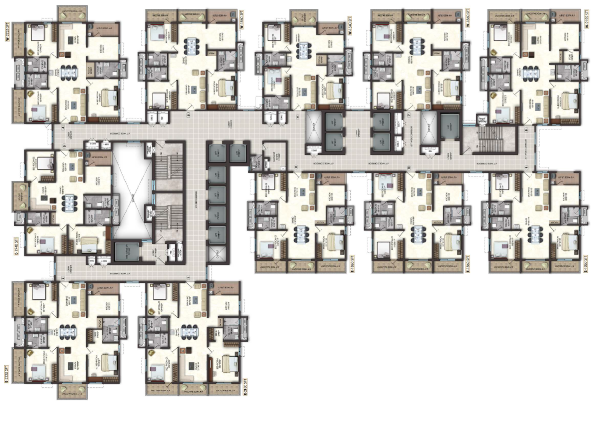 Lansum El Dorado floor plan