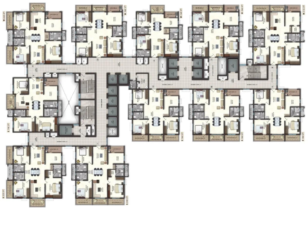 Lansum El Dorado floor plan