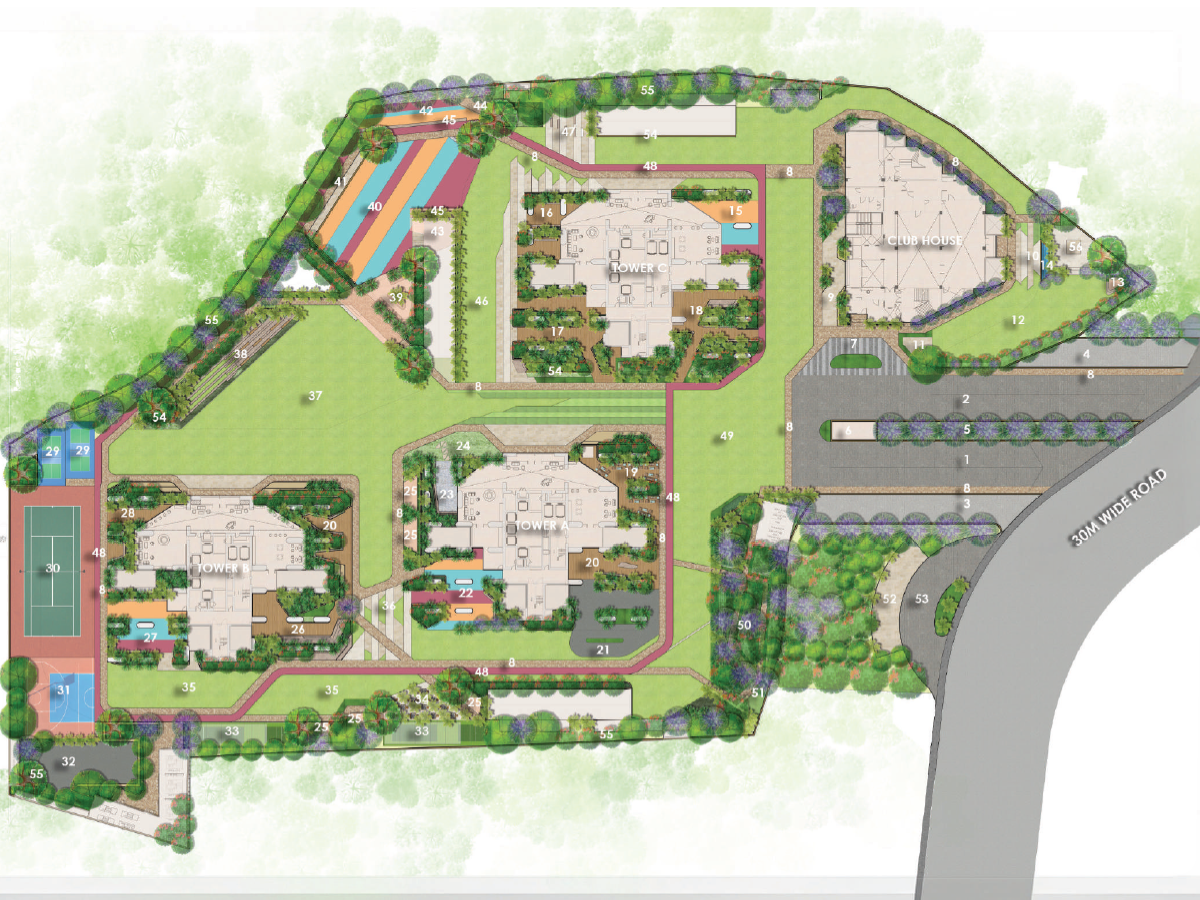 Lansum Encanto floor plan