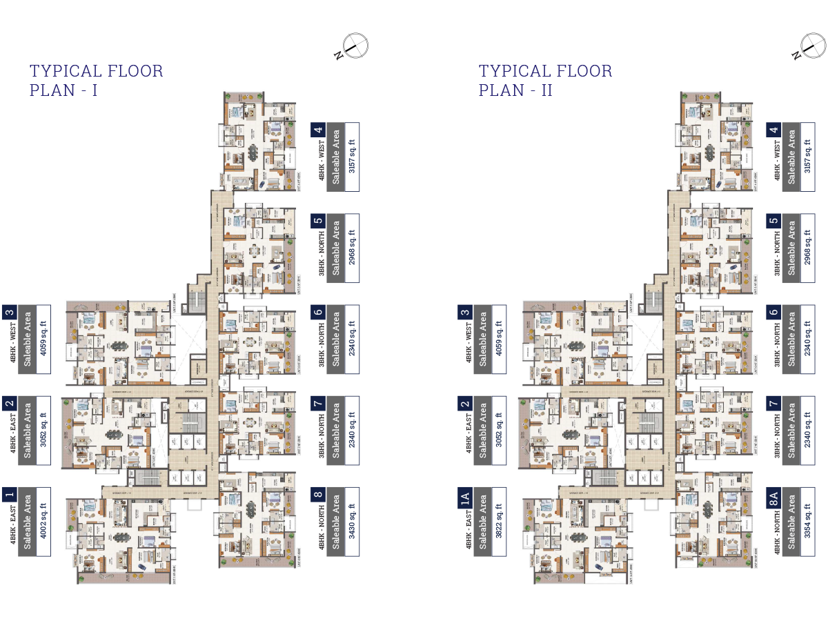 NSL Nakshatra floor plan view 2
