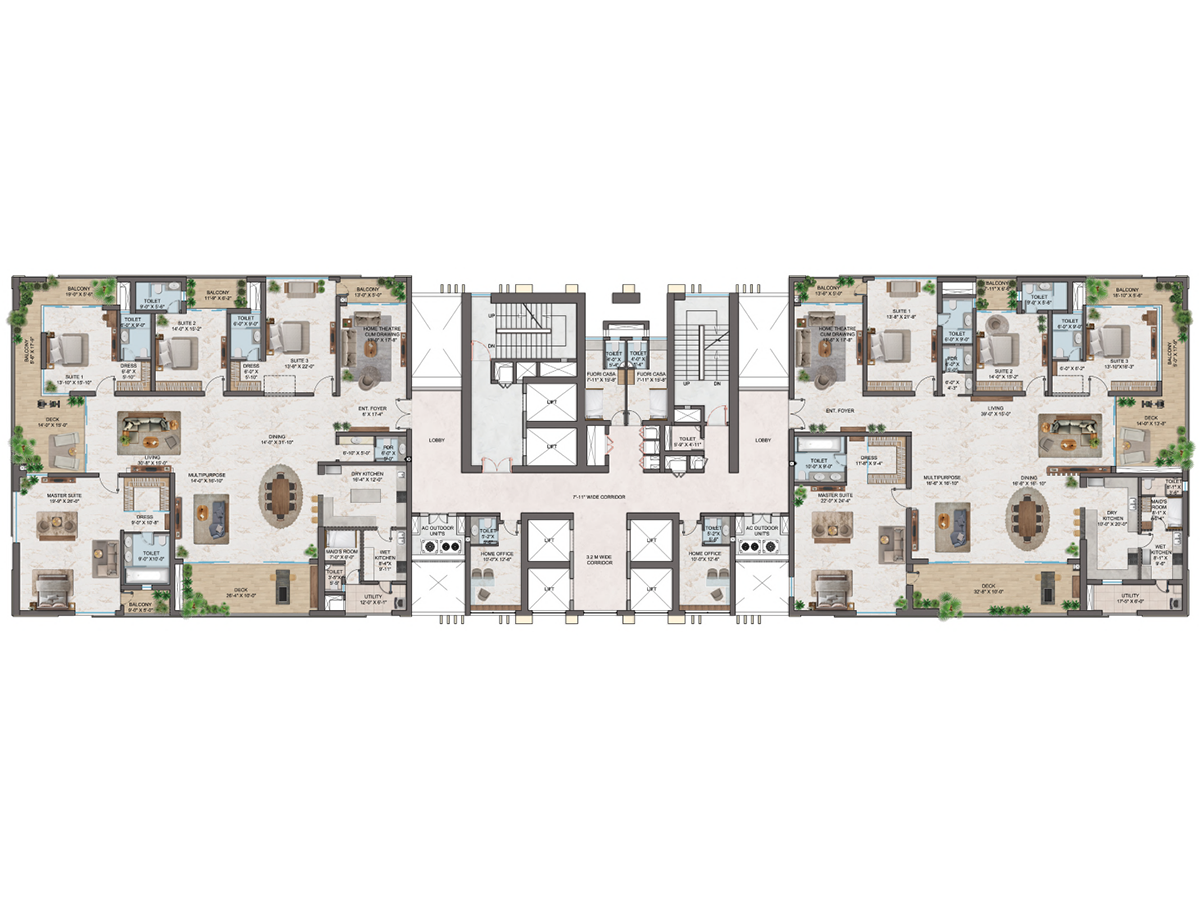 One by MSN floor plan view 2