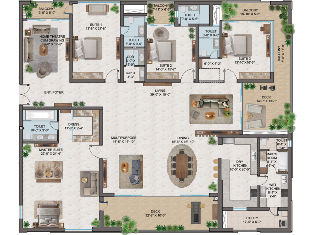 One by MSN floor plan view 4
