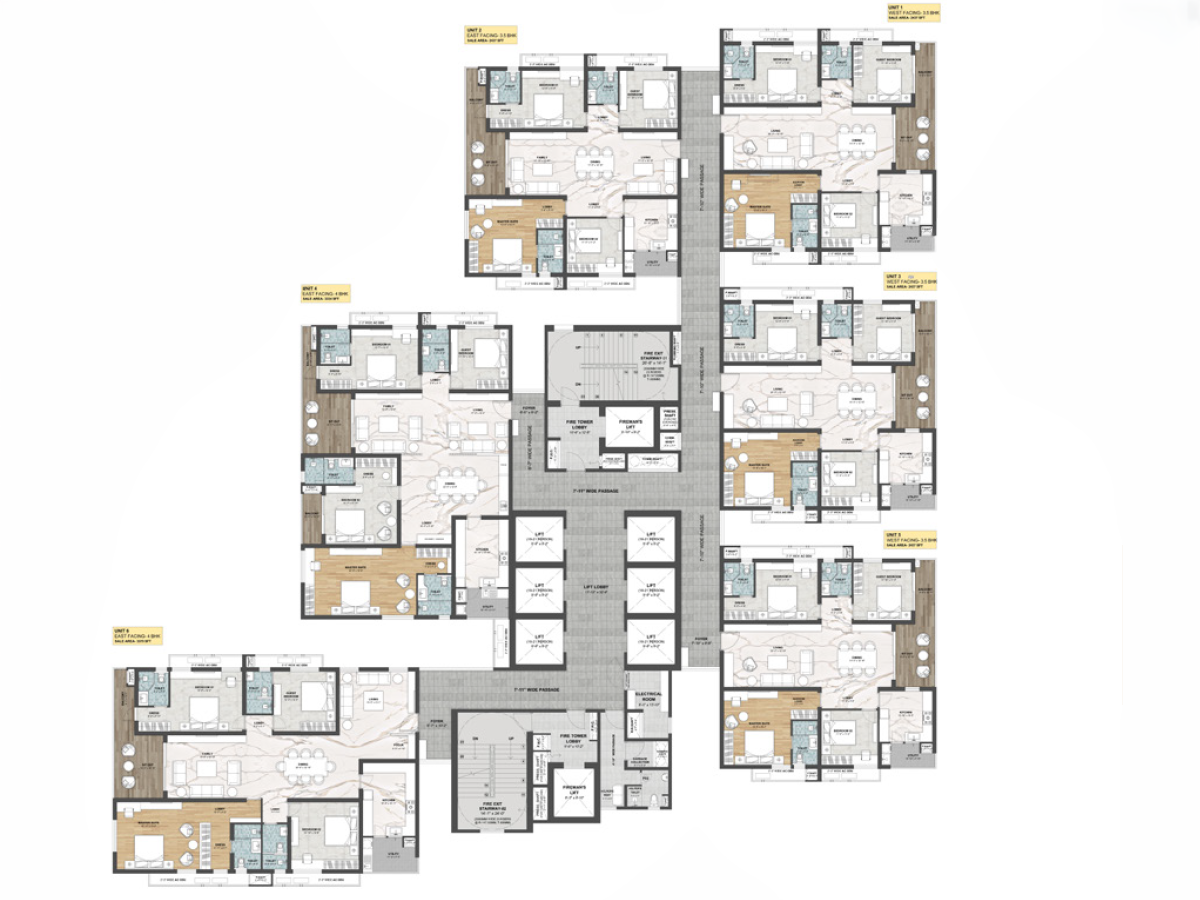 One by Navanaami floor plan