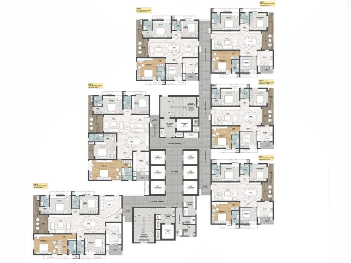 One by Navanaami floor plan