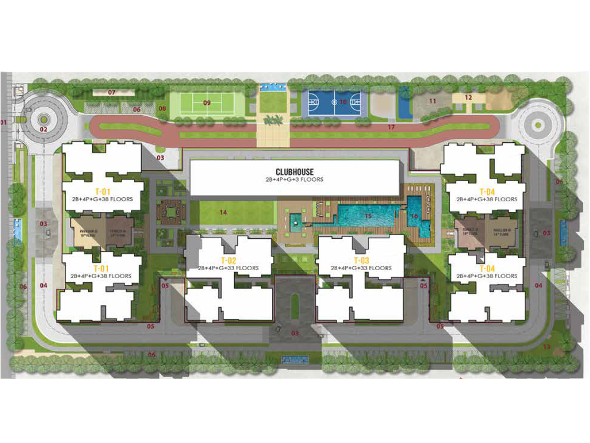 Prestige Clairemont floor plan