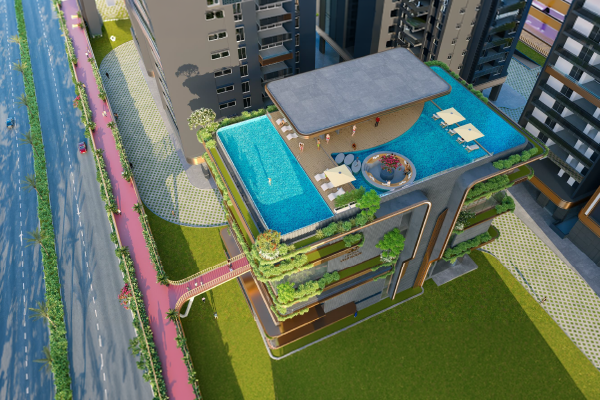 Infinity Pool + Indoor Skydeck Pool