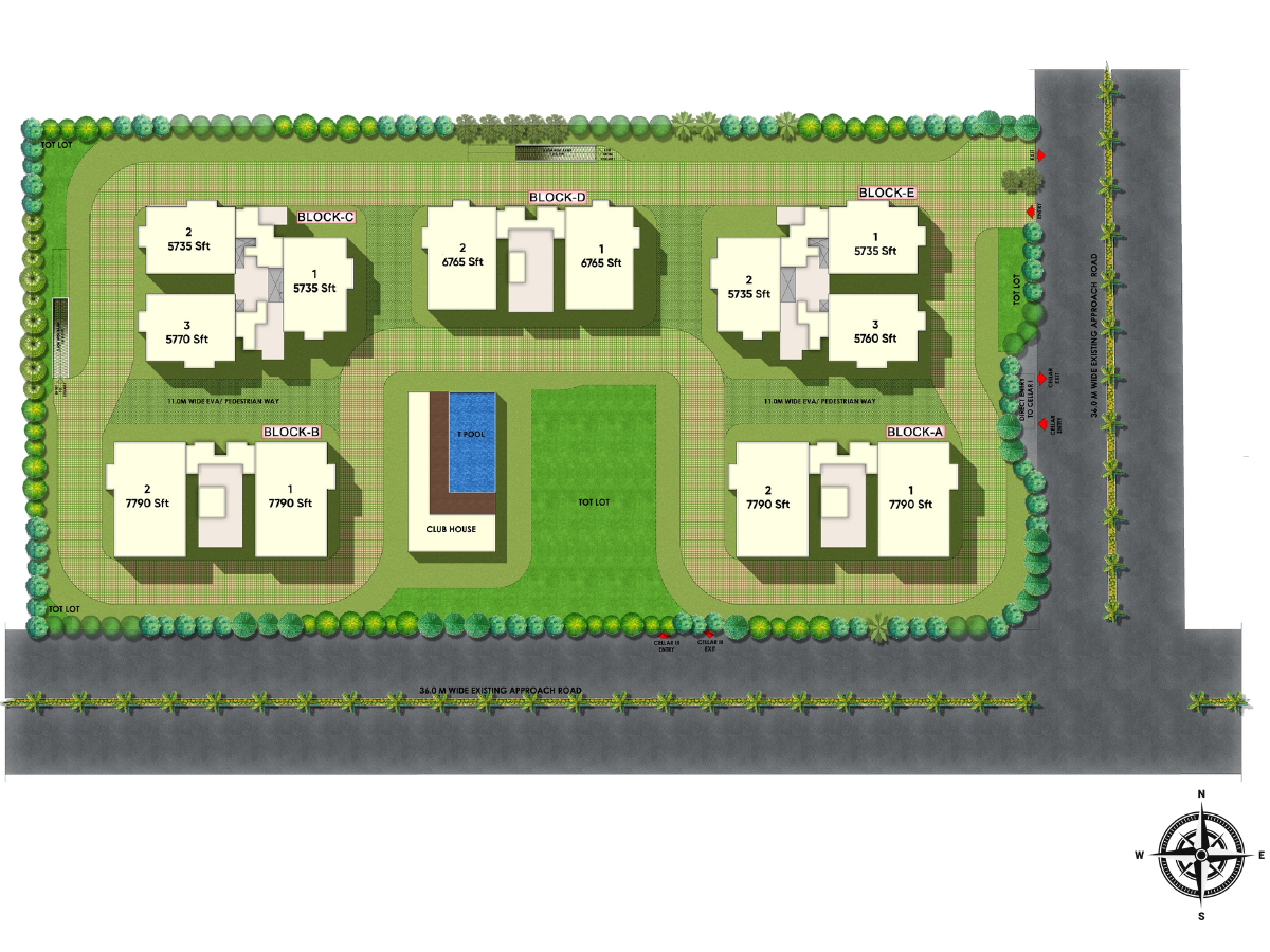 Rajpushpa Casa Luxura floor plan