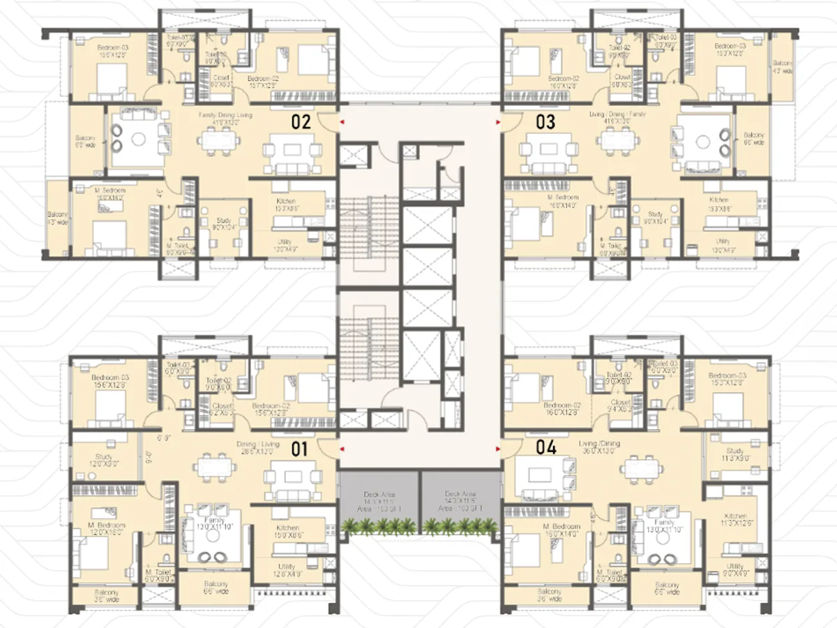 Sattva LakeRidge floor plan view 2