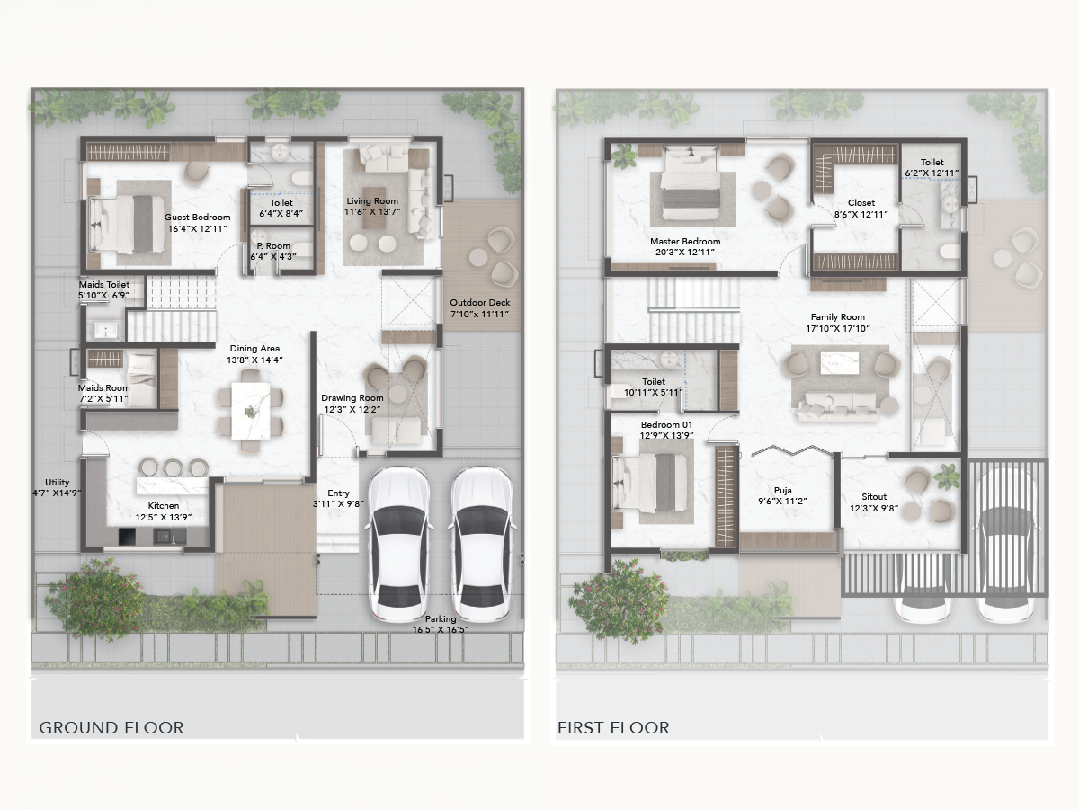 TranqVille Floor Plan 1