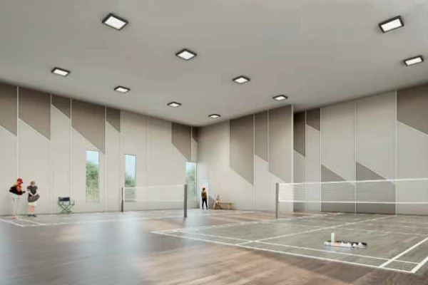 Indoor Badminton Court