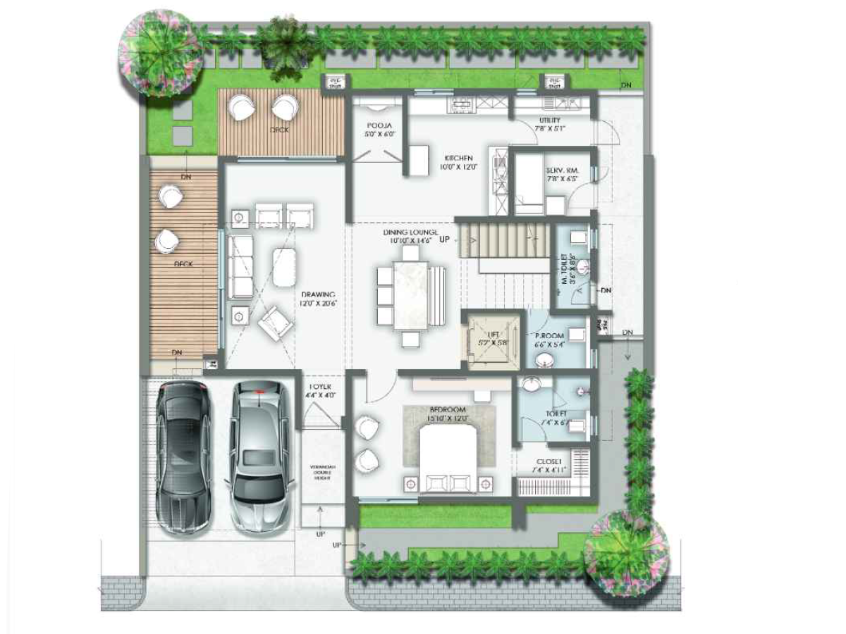 Vaishnaoi Southwoods Floor Plan 1