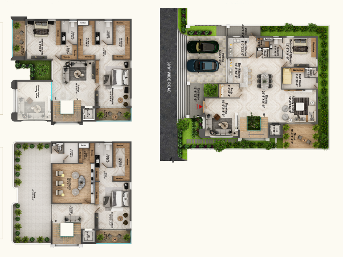 Yashoda Fiora floor plan view 2