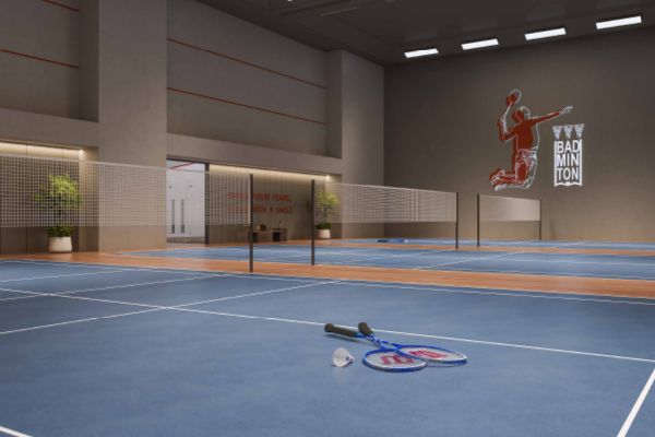 Indoor Badminton Court